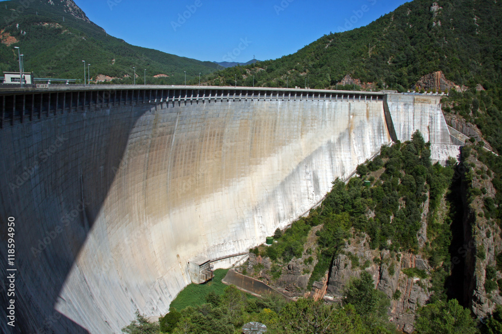 Embalse de la Baells, Cataluña (España)