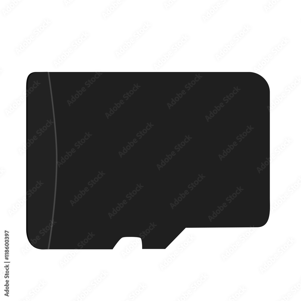 Blank Micro SD Card, Isolated on White
Blank Micro SD Card, Isolated on White