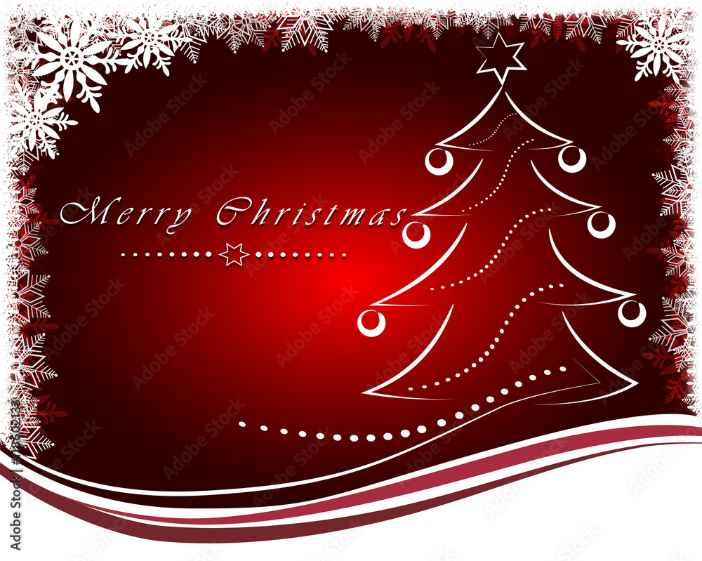 Christmas background greeting card 