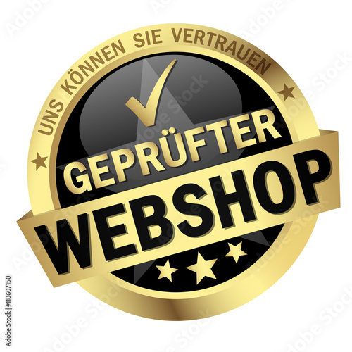 Button Geprüfter Webshop