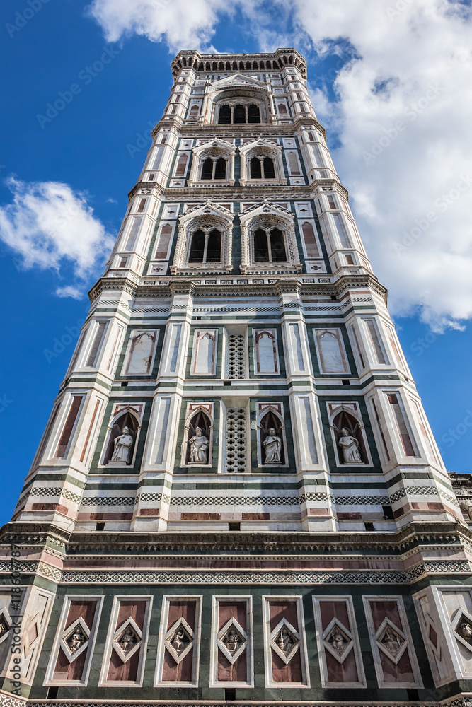 Giotto Campanile (1334). Basilica Santa Maria del Fiore Florence Giotto Campanile (1334). Basilica Santa Maria del Fiore Florence
