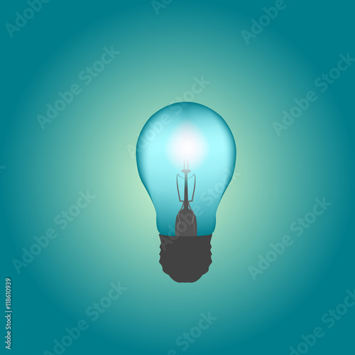 Light Bulb Blue
