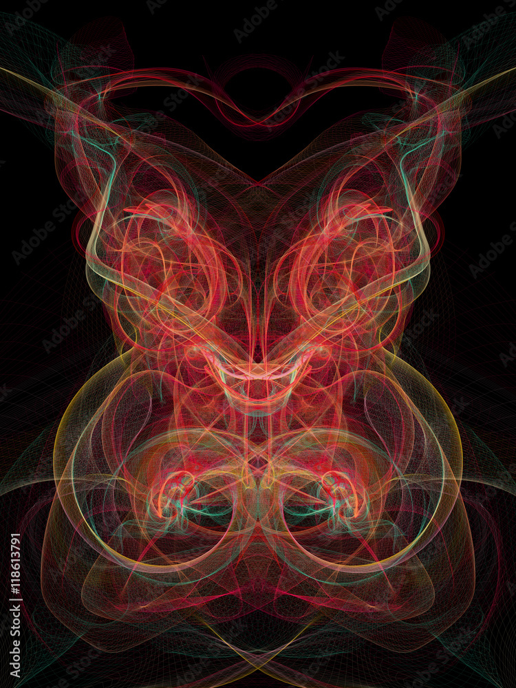 Obraz premium the wings of an...