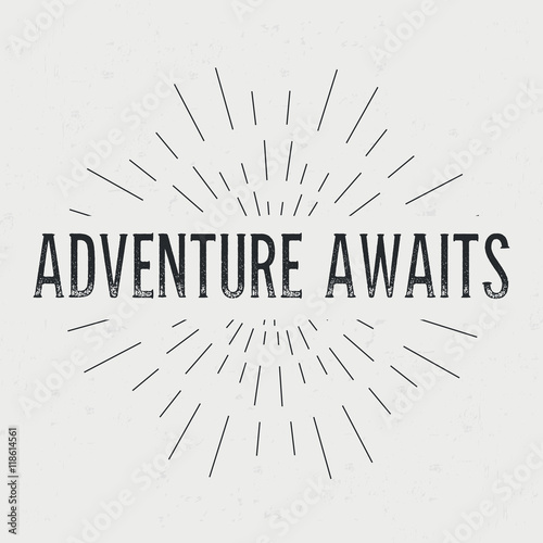 Abstract Creative concept design layout with text. For web and mobile icon isolated on background, art template, retro elements, logo, identity, labels, badge, ink, tag, card.
