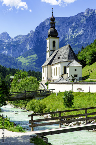 Church of Ramsau in Bavaria