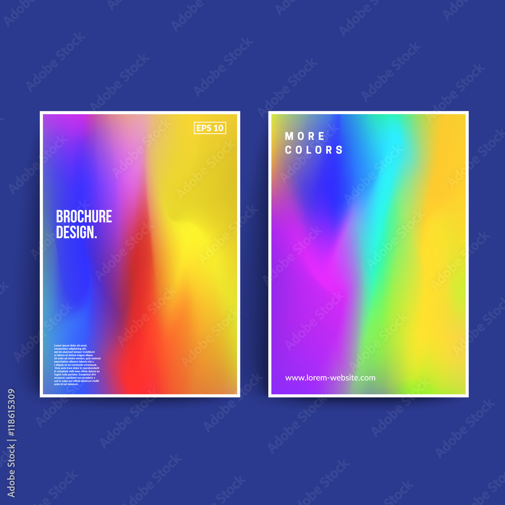 Shiny artistic posters. Cool fluid colors. Applicable for covers, posters, banners,brochure etc. Eps10 vector template.