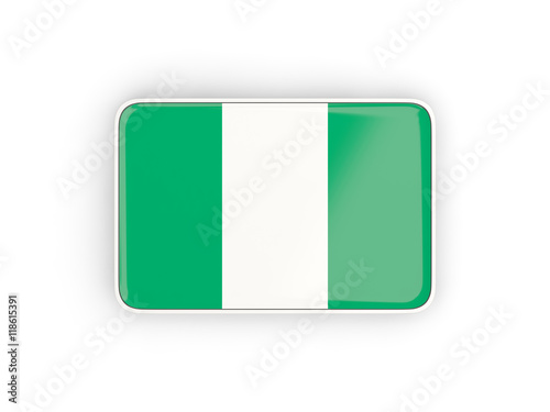 Free Download Flag of nigeria, rectangular icon - GFXLoad