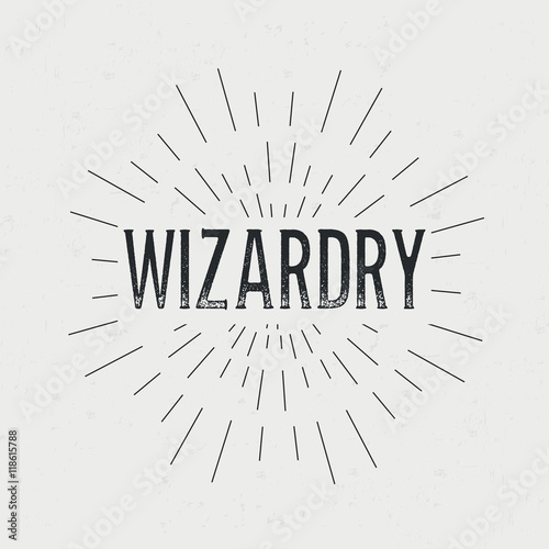 Abstract Creative concept design layout with text. For web and mobile icon isolated on background, art template, retro elements, logo, identity, labels, badge, ink, tag, card.