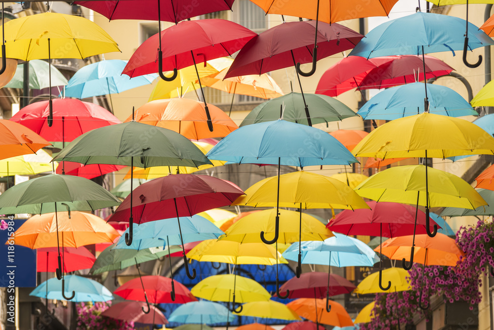 Flying umbrellas Flying umbrellas