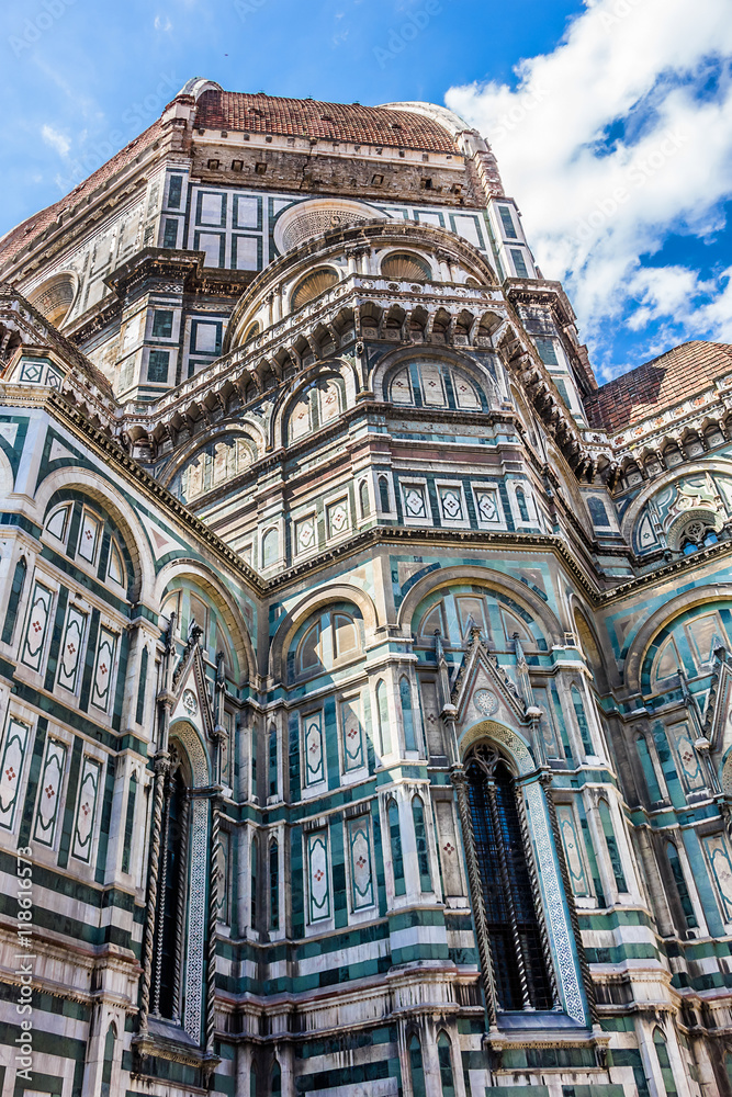Cathedral Santa Maria del Fiore (or Duomo di Firenze). Florence