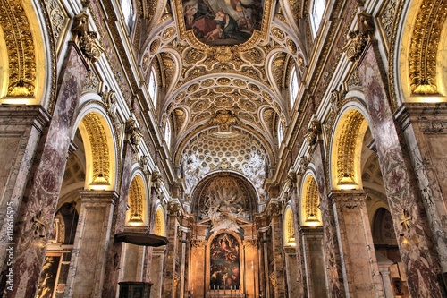 San Luigi dei Francesi church in Rome, Italy photo