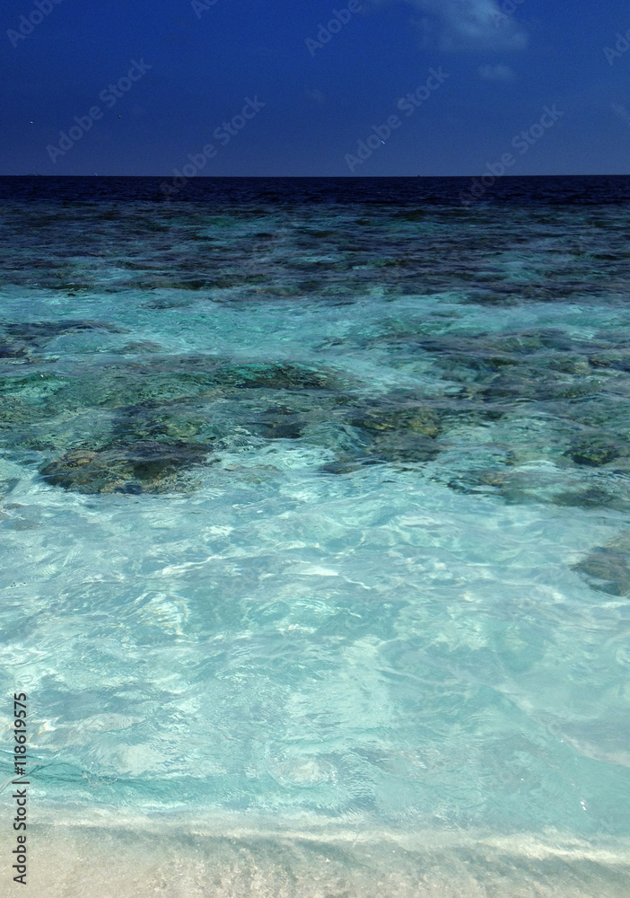 Colors of Maldives Waters