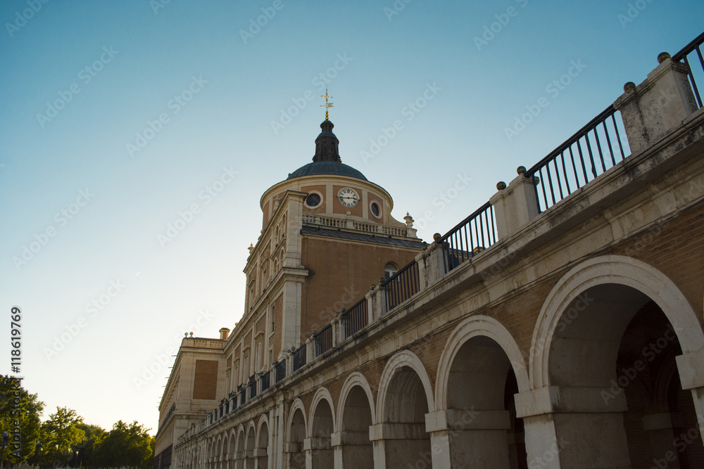 South facade of the Palace of Aranjuez