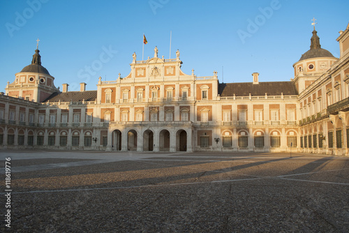 West facade of the Palace of Aranjuez