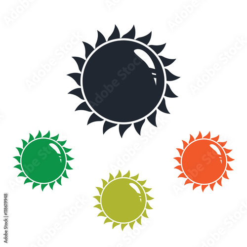 Earth panet icon on the background