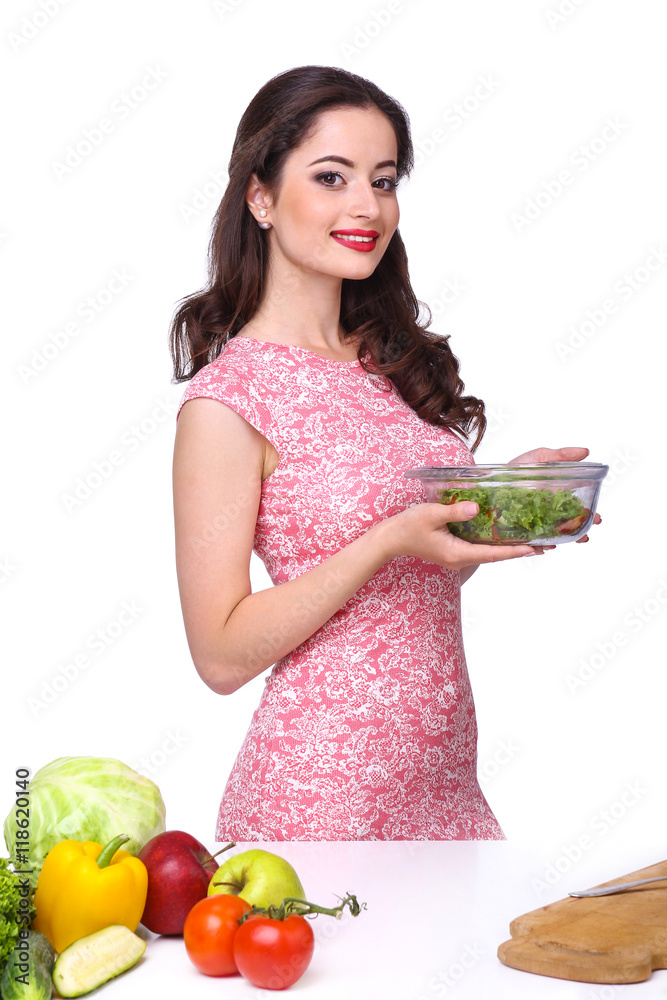 Healthy food concept. Cutting vegetables into a salad. Healthy food concept. Cutting vegetables into a salad.