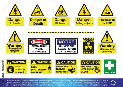 Safety and Warning Signs