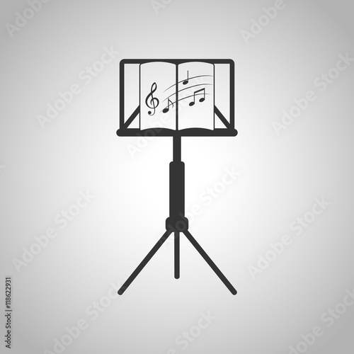 music stand icon