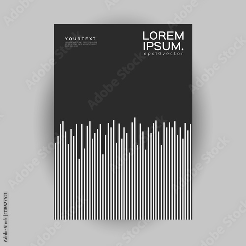 Cover Design Geometric Lines. Applicable for Covers, Placards, Posters, Flyers and Banner Design.