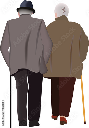 anziano e anziana
