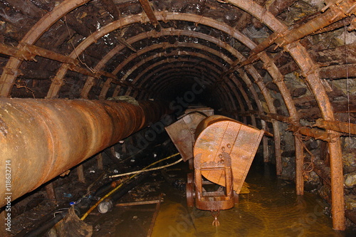 galería inundada de Minas del Principadp