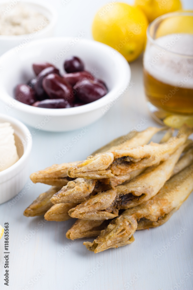 Fried ladyfish.