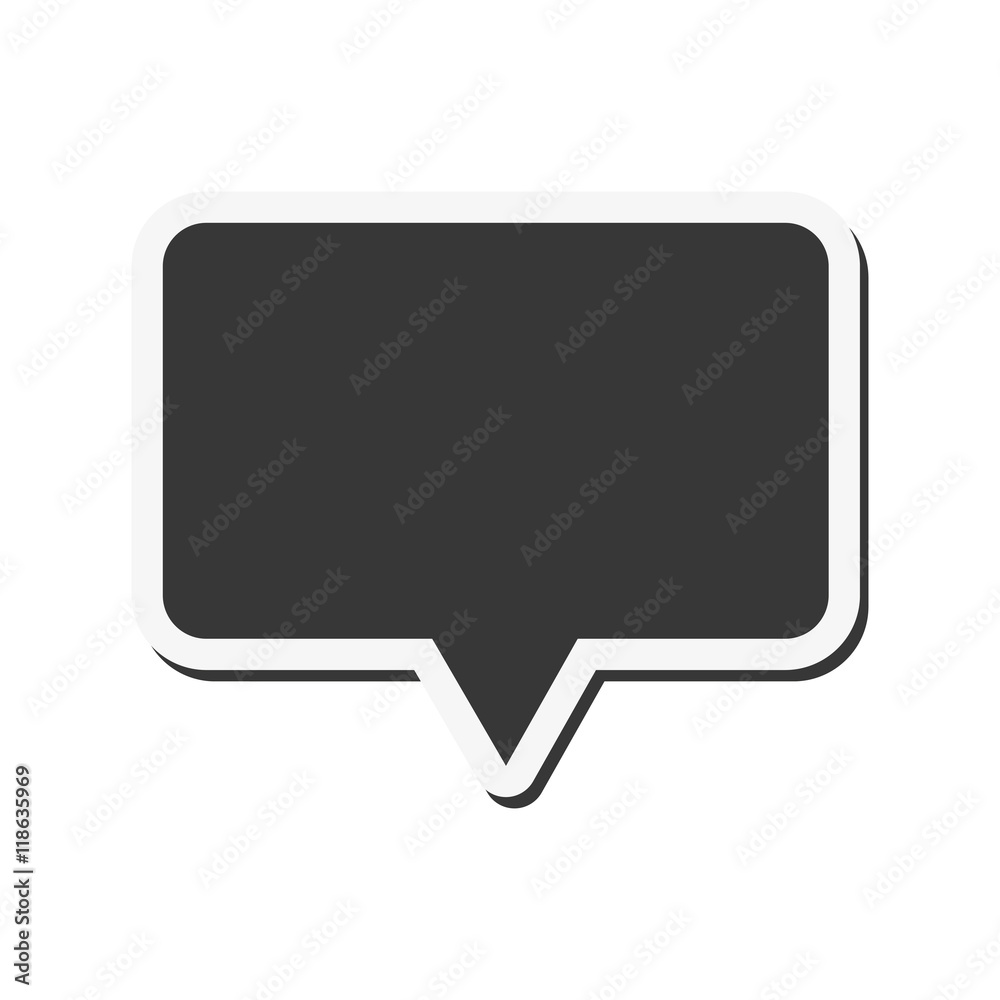 flat design conversation bubble icon vector illustration flat design conversation bubble icon vector illustration
