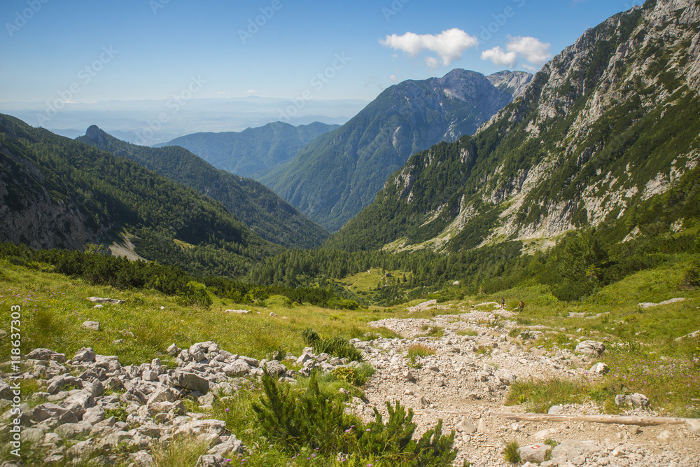 Kamnik saddle, Kamnik Savinja alps, Slovenia