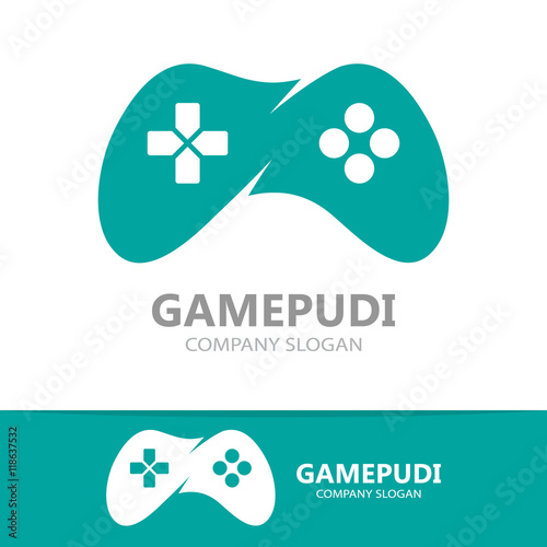 Game joystick or device controller logo
