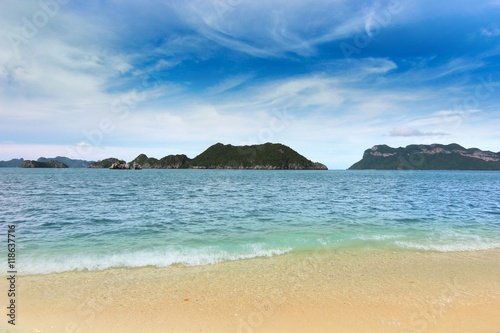  The Paradise beach. at Koh Samui in suratthani ,Thailand