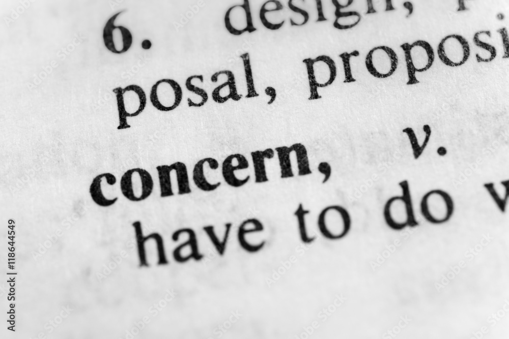 Obraz premium Concern