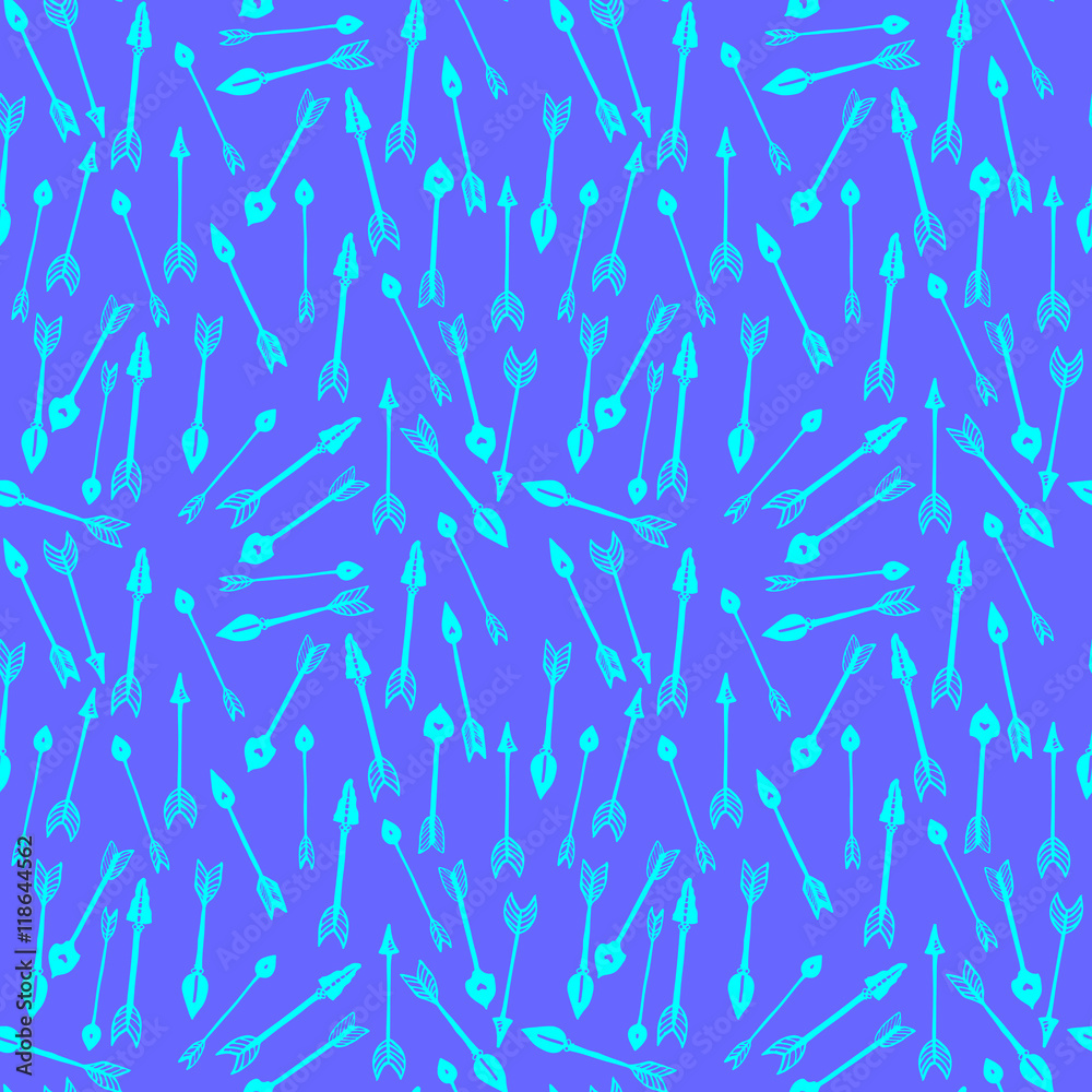 Seamless pattern with arrows Seamless pattern with arrows