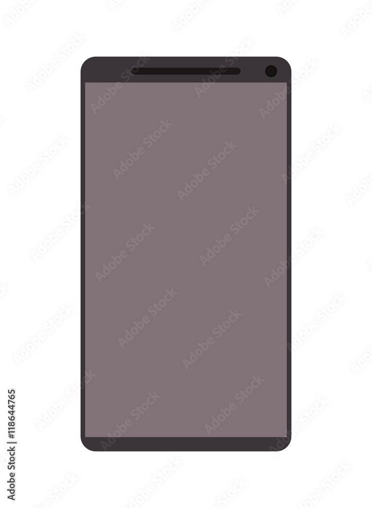 smartphone cellphone gadget technology icon. Flat and Isolated design. Vector illustration smartphone cellphone gadget technology icon. Flat and Isolated design. Vector illustration
