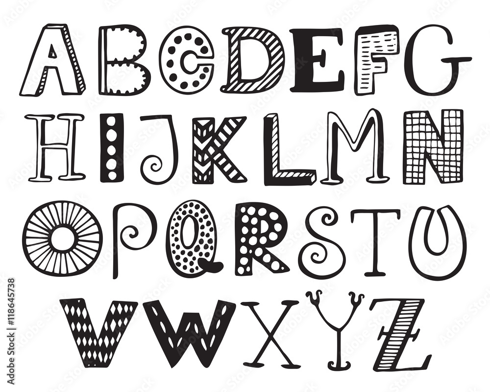 Fancy Alphabet Letters To Print