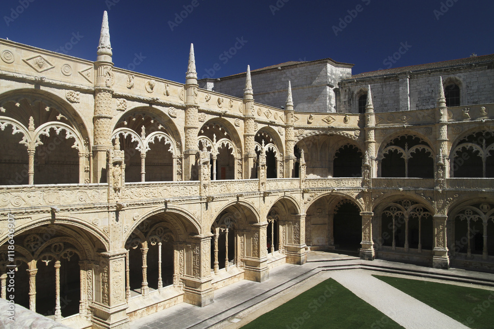 Monastery of Jeronimos Portugal in Lisbon