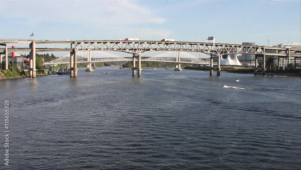 Portland Oregon 17 - Marquam Bridge and Tilikum Bridge