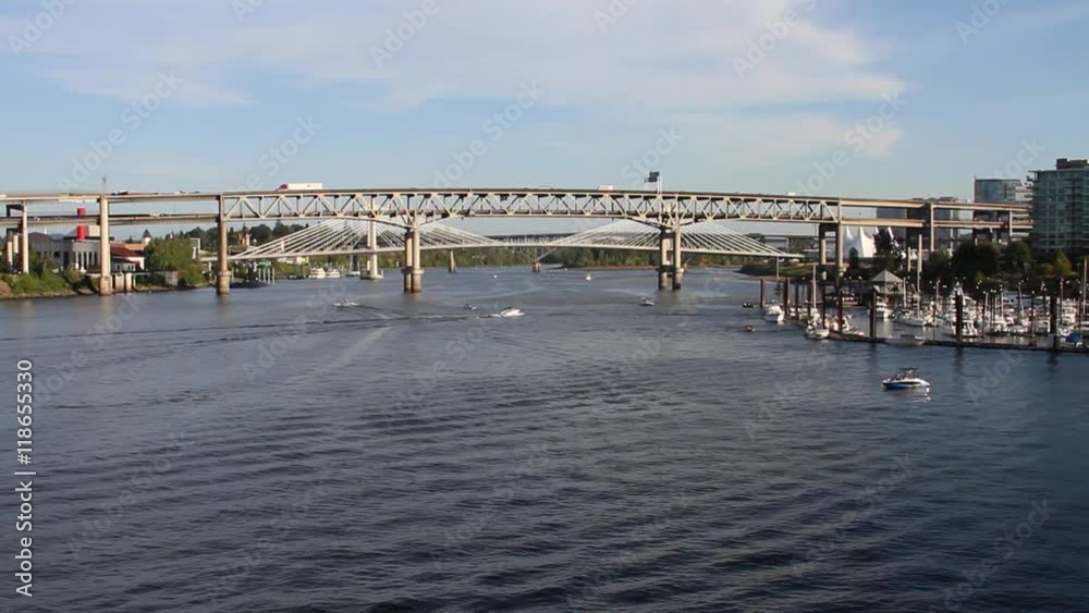 Portland Oregon 16 - Marquam Bridge and Tilikum Crossing Bridge