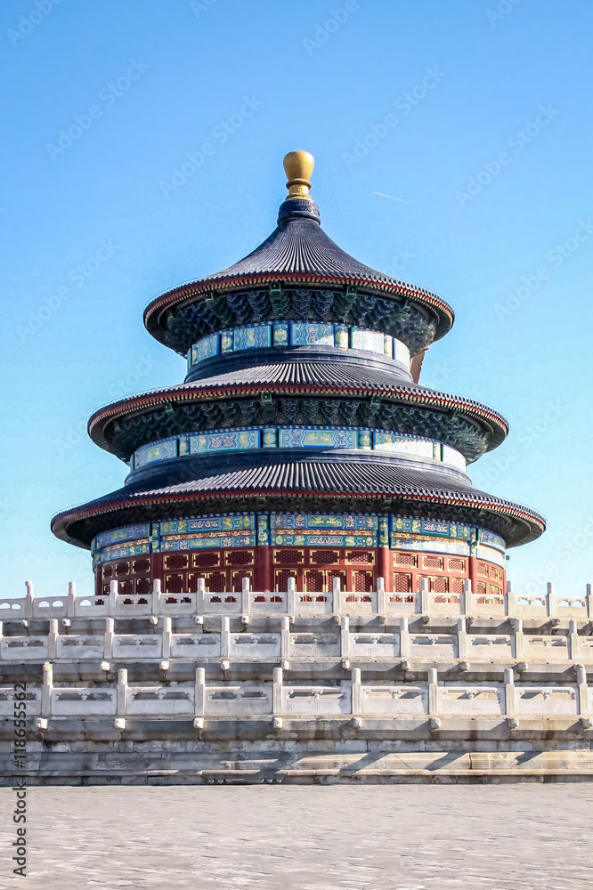 Qinian Hall in the Temple of Heaven - Beijing, China