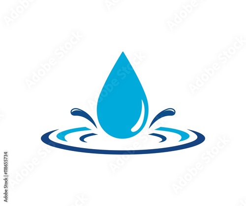 Water drop logo