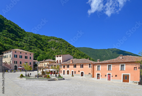 Greccio (Rieti, Italy) - A medieval town in Lazio region, famous for the catholic sanctuary of Saint Francis © ValerioMei