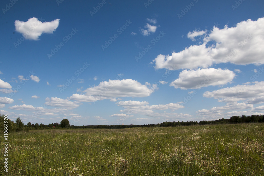 Obraz premium The sky and clouds on the sky