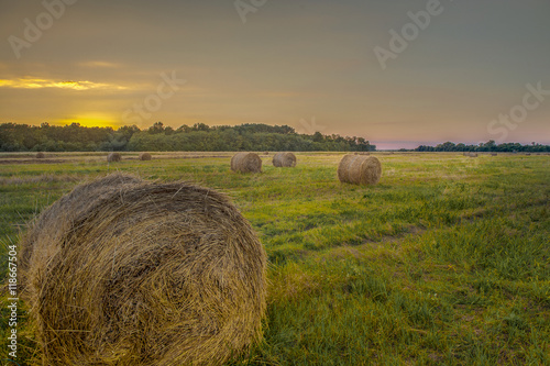 Photography Bales of strew