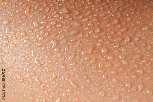 Human Skin and Sweat photo