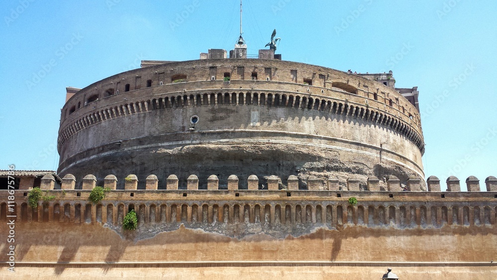 Castel Sant Angelo vista frontale
