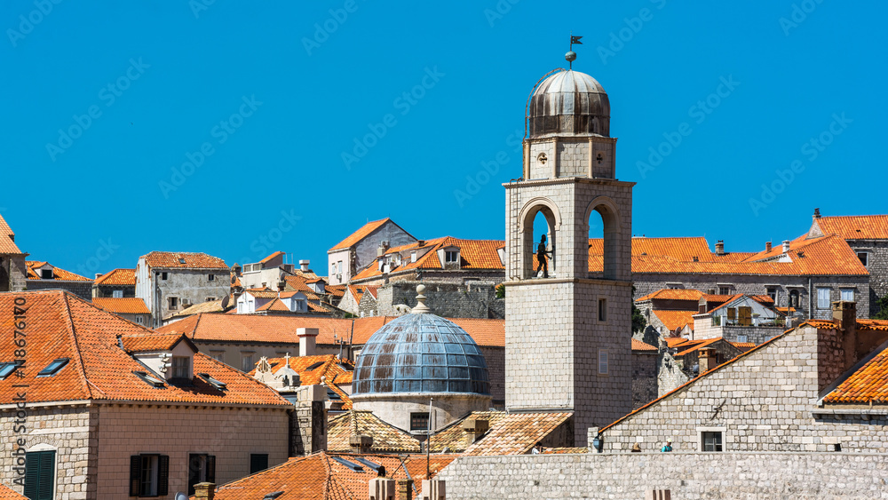 Dubrovnik red roof