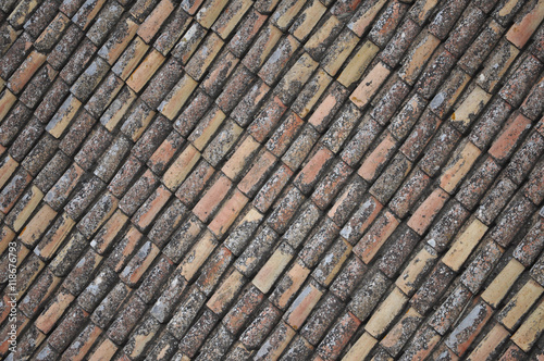 Roof tiles detail