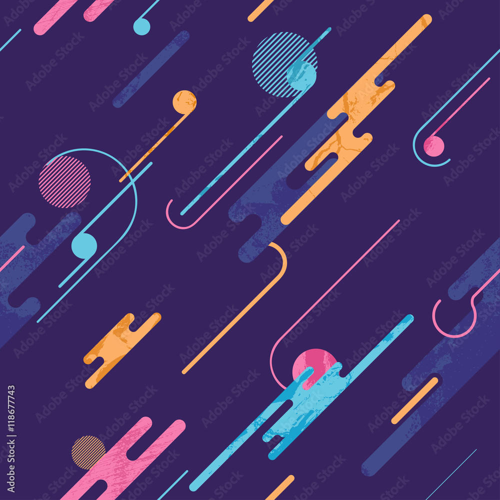 Abstract dynamic seamless background