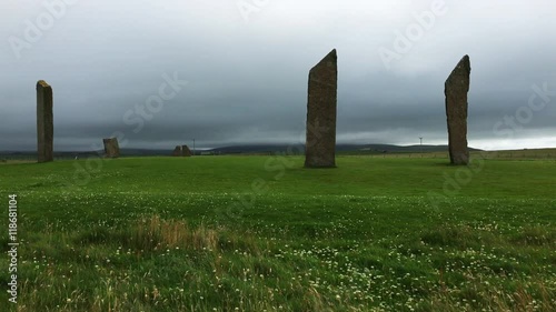 4K UltraHD The Standing Stones of Stenness in Orkney photo