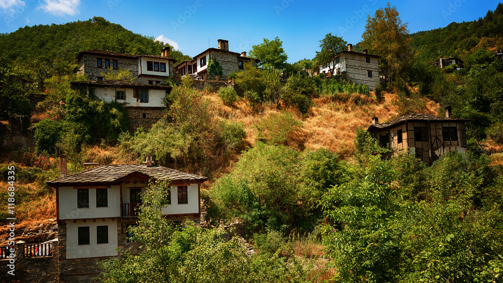 Kosovo village, Rhodope mountains, Bulgaria Kosovo village, Rhodope mountains, Bulgaria