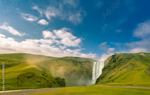 Tableau sur toile Skogafoss